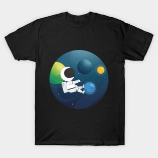 Astronaut in the ocans T-Shirt